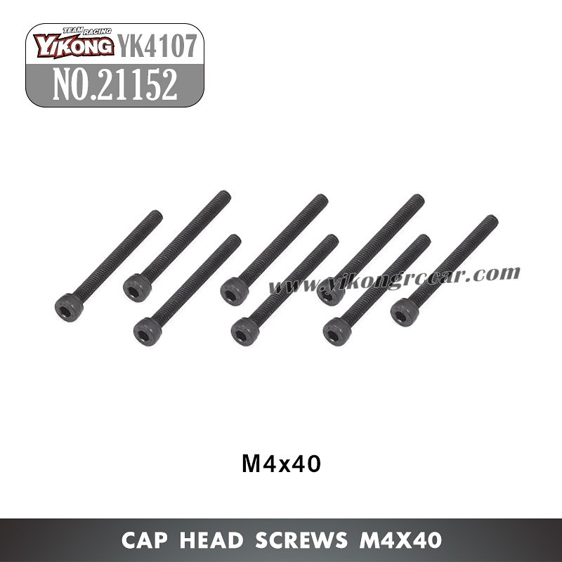 YIKONG YK4107Pro Parts Cup Head Socket Head Screw M4x40 21152
