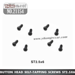 YIKONG YK4107Pro Parts Pan-Head Cross Self-Tapping Screw ST2.5x6 21154