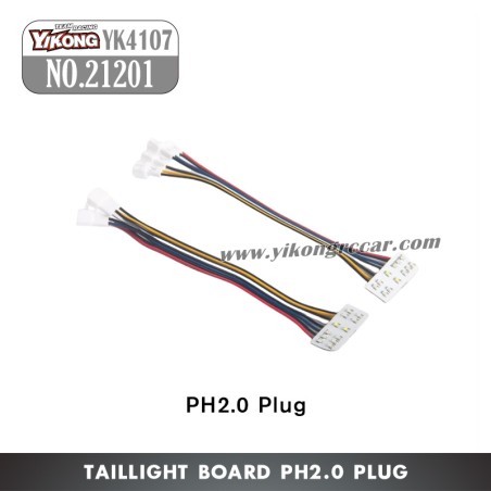 YIKONG YK4107Pro Parts Taillight Board (Ph2.0 Plug) 21201