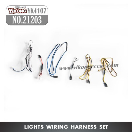 YIKONG YK4107Pro Parts Lights Wiring Harness Set 21203