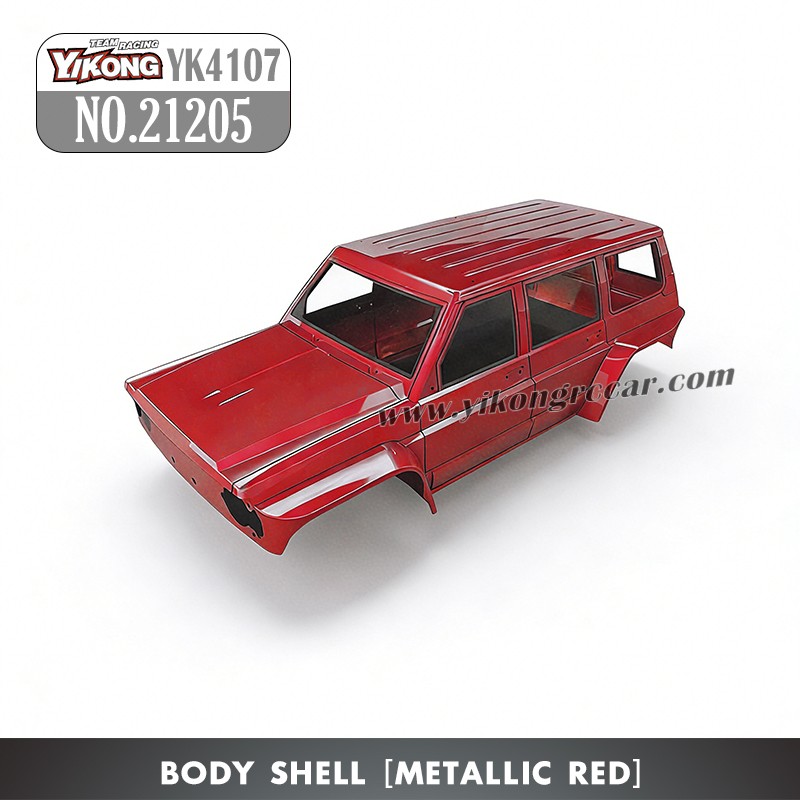 YIKONG YK4107Pro Parts Body Shell 21205 RED