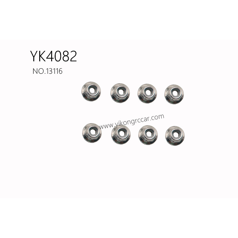 YIKONG YK4082 Spare Parts M3 flange nuts 13116