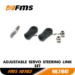 FMS 10702 (4074) RC Car Parts Adjustable Servo Steering Link Set APSC71047