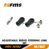 FMS 10702 (4074) RC Car Parts Adjustable Servo Steering Link Set APSC71047