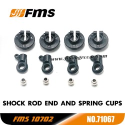 FMS 10702 (4074) RC Truck Parts Shock Rod End And Spring Cups APSC71067