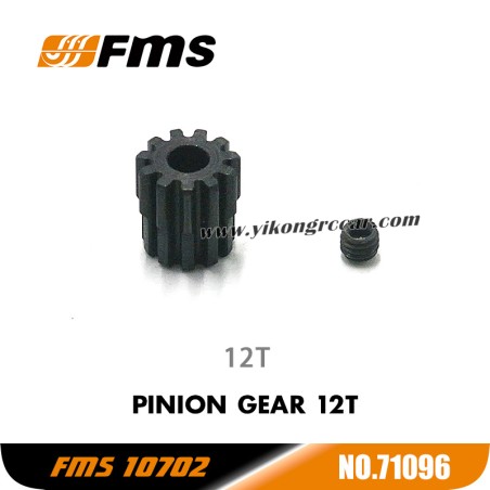 FMS 10702 (4074) RC Truck Parts Pinion Gear 12T APSC71096