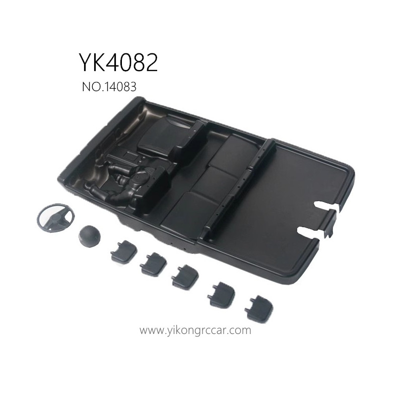YIKONG YK4082 Pro RC Car Parts Fuel injection driver seat PC 14083 YIKONG YK4082 Pro RC Car Parts Fuel injection driver seat PC 14083