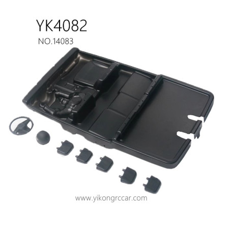 YIKONG YK4082 Pro RC Car Parts Fuel injection driver seat PC 14083