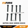 FMS 10702 (4074) 1/7 RC Car Parts Button Head Screws M3x20 APSC71131