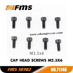 FMS 10702 (4074) 1/7 RC Car Parts Cap Head Screws M2.5x6 APSC71140