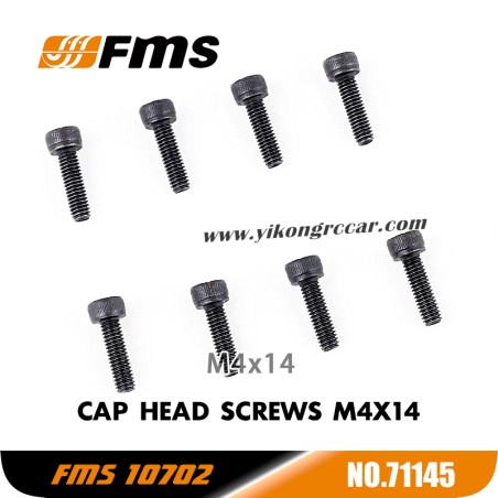 FMS 10702 (4074) 1/7 RC Car Parts Cap Head Screws M4x14 APSC71145