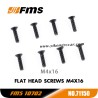 FMS U4 10702 RC Car Parts Flat Head Screws M4x16 APSC71150
