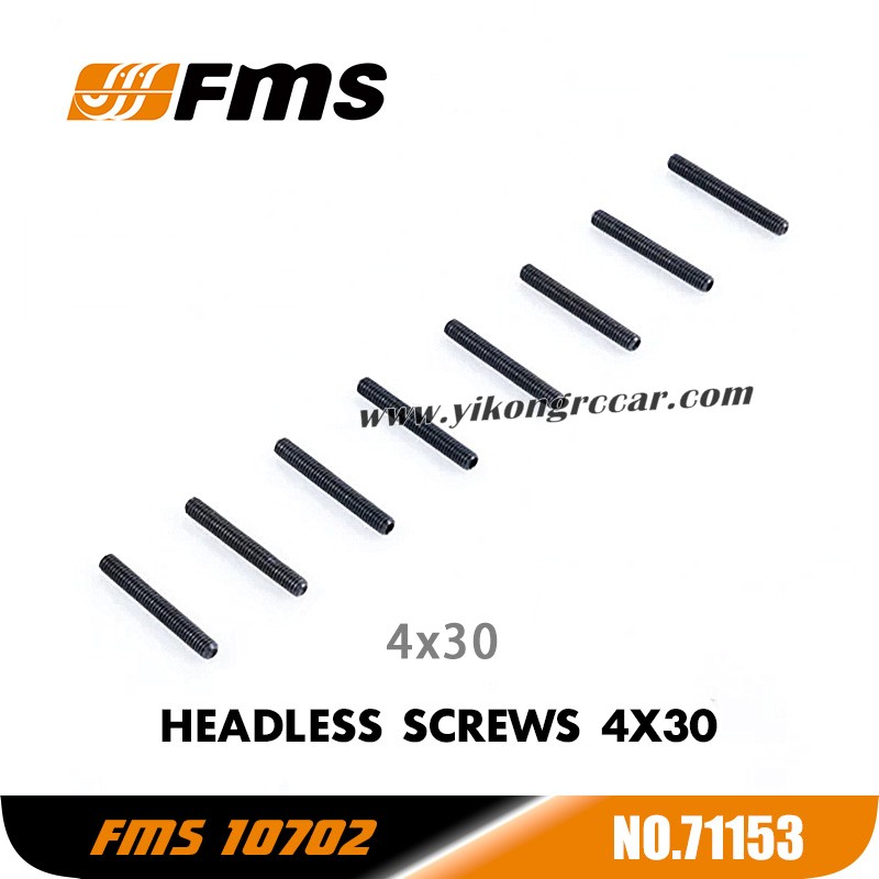 FMS U4 10702 RC Car Parts Headless Screws 4x30 APSC71153