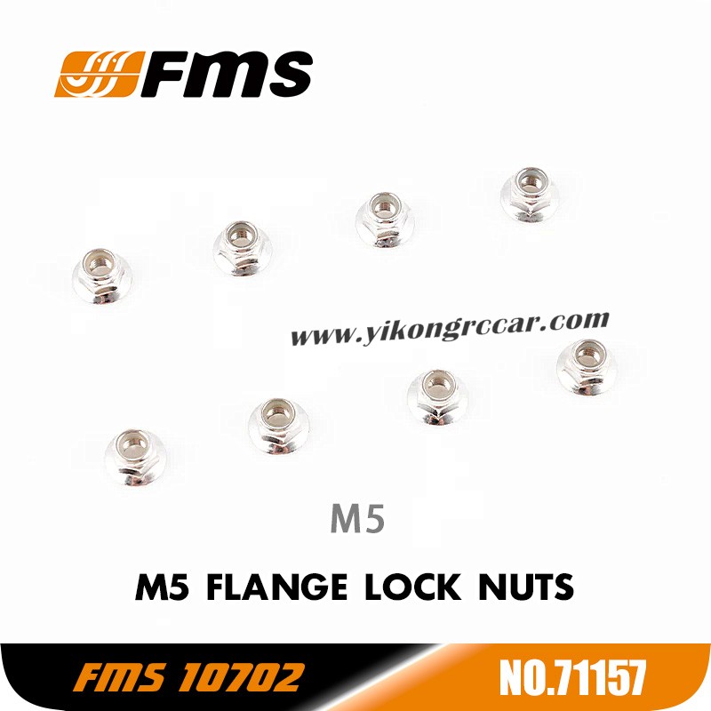 FMS U4 10702 RC Car Parts M5 Flange Lock Nuts APSC71157