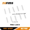 FMS U4 10702 RC Car Parts Pins 2.5x14 APSC71160