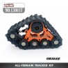 YIKONG 1/8 & 1/10 Series RC Car Parts All-terrain Tracked Kit 13001T orange
