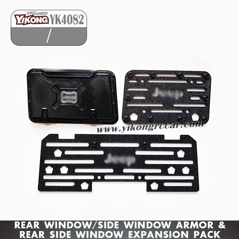 YIKONG YK4082 Upgrades Rear Expansion Pack, Rear Window/Side Window Armor