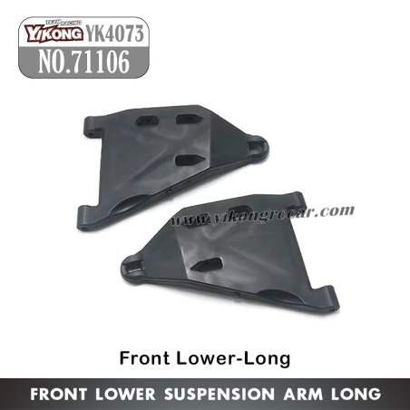 71106 YIKONG YK4073 RC Car Parts Front Lower Suspension Arm