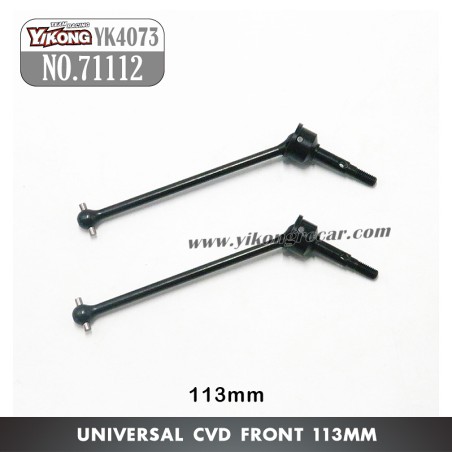 71112 YIKONG YK4073 RC Car Parts Front Universal CVD