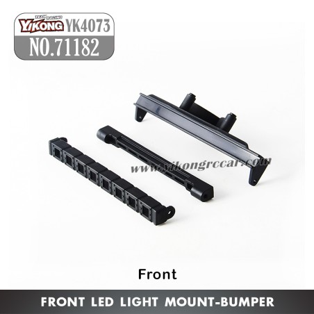 71182 YIKONG YK4073 RC Car Parts Front LED Light Mount (Bumper)