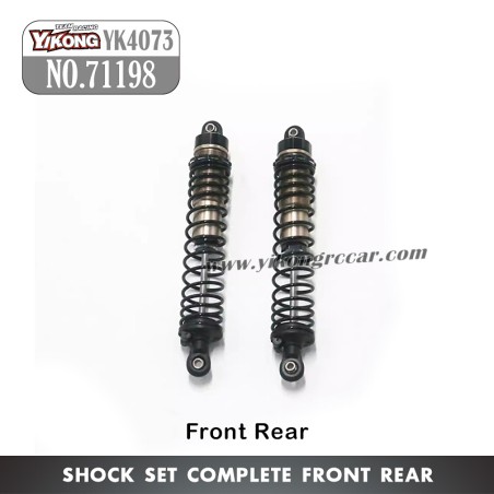 71198 YIKONG YK4073 RC Car Parts Shock Set Complete (Front/Rear)