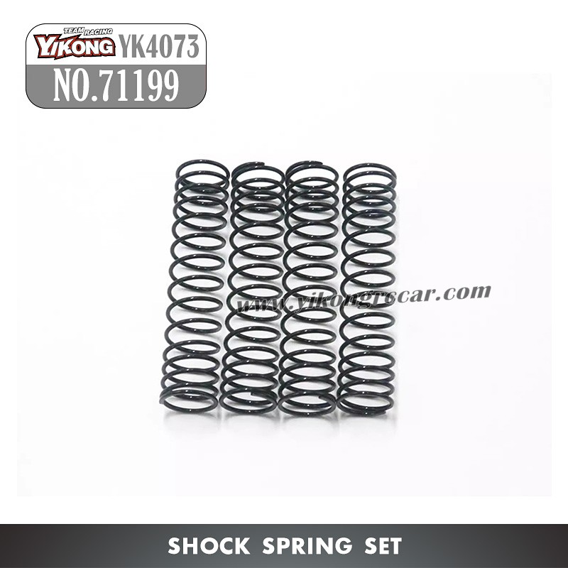 71199 YIKONG YK4073 RC Car Parts Shock Spring Set