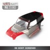 71193 YIKONG YK4073 RC Car Parts DB Body screened Red