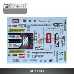 YIKONG TB7 YK4073 Parts Stickers
