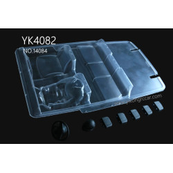 YIKONG YK4082 1/8 RC Truck Parts Transparent Cockpit PC 14084