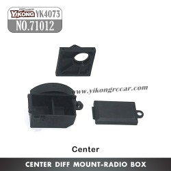 71012 YIKONG YK4073 RC Car Parts Center Diff Mount/Radio Box