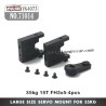 71014 YIKONG YK4073 RC Car Parts Servo Mount For 35kg 15T FH3x5-4pcs