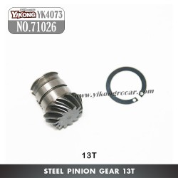 71026 YIKONG YK4073 RC Crawler Parts 13T Steel Pinion Gear