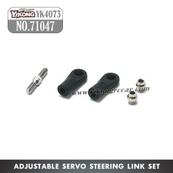71047 YIKONG YK4073 Parts Adjustable Servo Steering Link Set