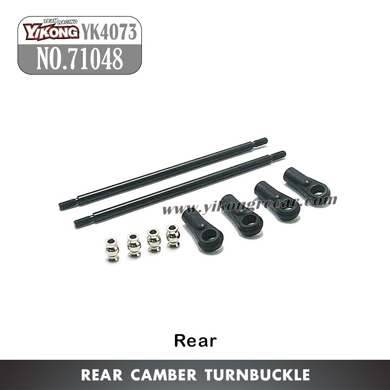 71048 YIKONG YK4073 Parts Rear Camber Turnbuckle