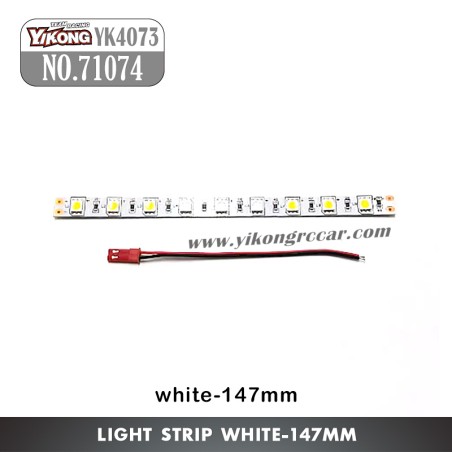 71074 YIKONG TB7 YK4073 Parts Light Strip (white-147mm)
