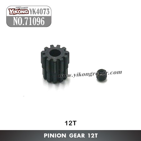 71096 YIKONG TB7 YK4073 Parts Pinion Gear (12T)