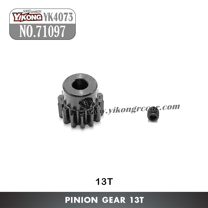 71097 YIKONG TB7 YK4073 Parts Pinion Gear (13T)