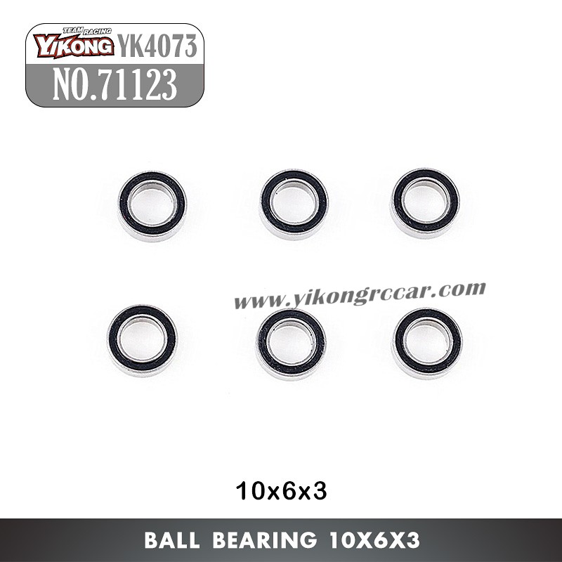 71123 YIKONG TB7 YK4073 Parts Ball Bearing (10x6x3)