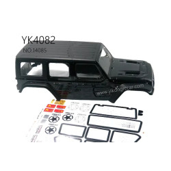 YIKONG YK4082 1/8 RC Truck Parts painted PC car shell 14085