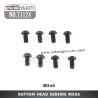 71124 YIKONG YK4073 TB7 Parts Button Head Screws (M3x6)