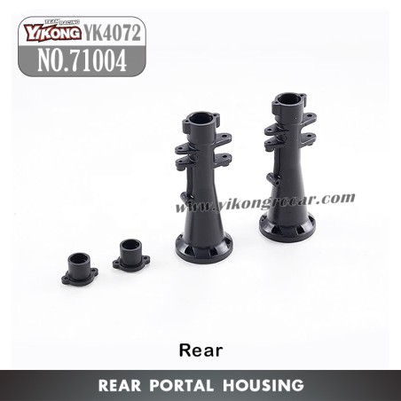 YIKONG DF7 YK4072 Parts Rear Axle Tube 71004