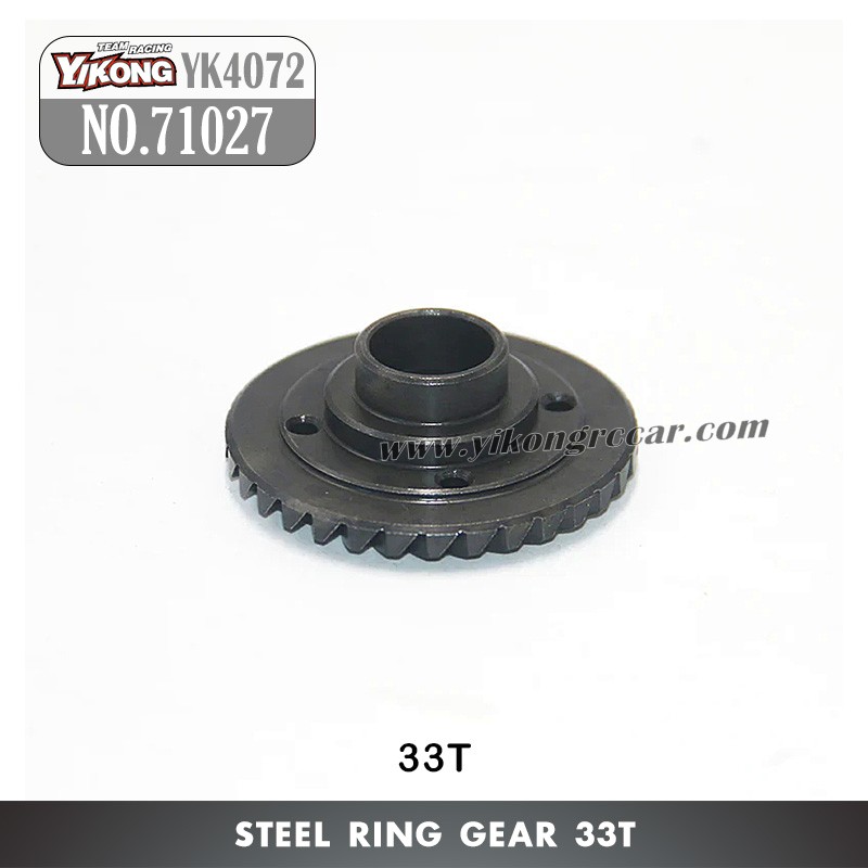 YIKONG DF7 YK4072 Parts Steel Driven Gear 33T 71027