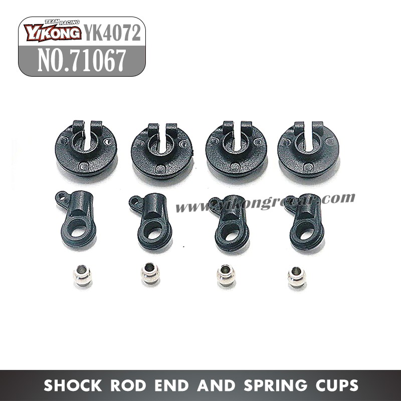 YIKONG DF7 YK4072 RC Car Parts Shock Absorber Spring Lower Seat 71067