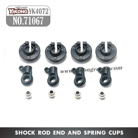 YIKONG DF7 YK4072 RC Car Parts Shock Absorber Spring Lower Seat 71067