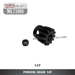 YIKONG DF7 YK4072 Parts Motor Gear 14T 71098