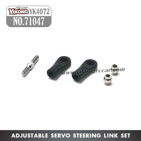 YIKONG DF7 YK4072 Pro Parts Servo Linkage Rod (adjustable) 71047