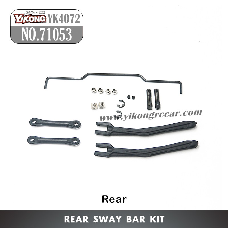YIKONG DF7 YK4072 Parts Rear Anti-roll Bar Assembly 71053