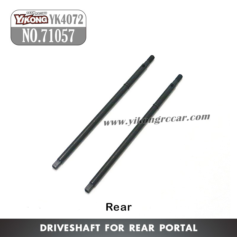YIKONG DF7 YK4072 Parts Rear Dogbone Axle Drive Shaft 71057