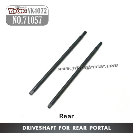 YIKONG DF7 YK4072 Parts Rear Dogbone Axle Drive Shaft 71057
