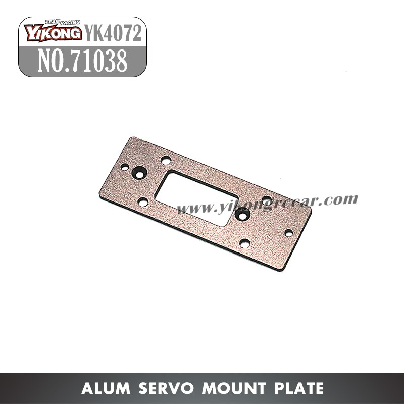 YIKONG YK4072 Desert RC Truck Parts Alum Servo Mount Plate 71038